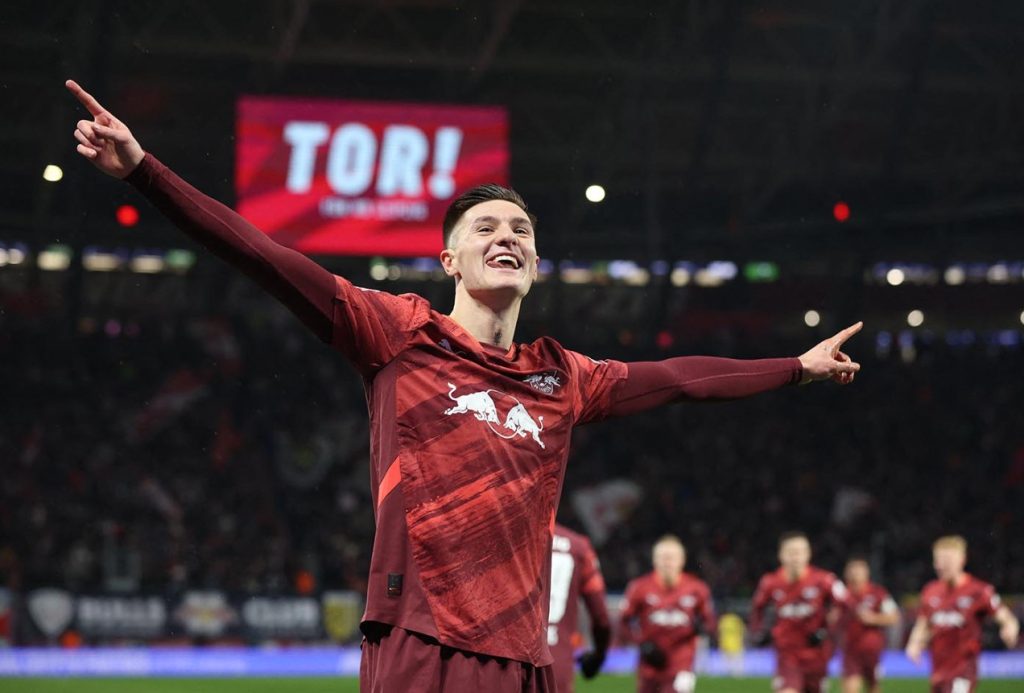 Benjamin Sesko được coi là viên ngọc sáng của bóng đá châu Âu